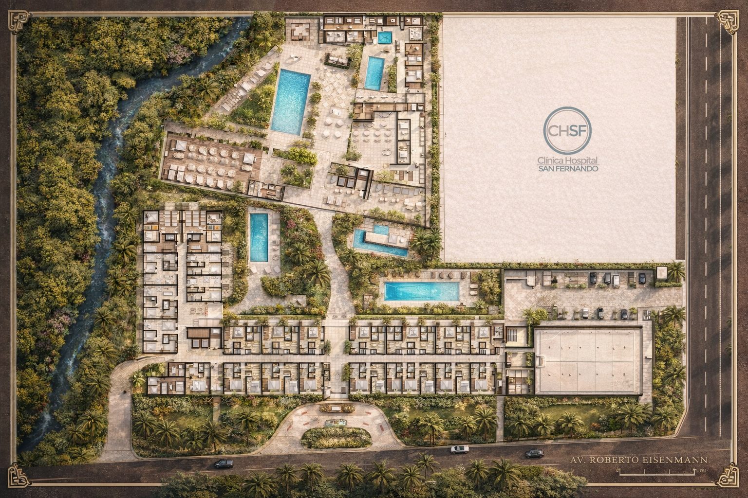 Planta de rooftop del proyecto HONOR